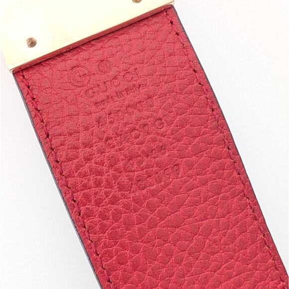 Gucci Reversible Belt Womens 90-36 Leather Gold-Tone Hardware Buckle Closure main image 5
